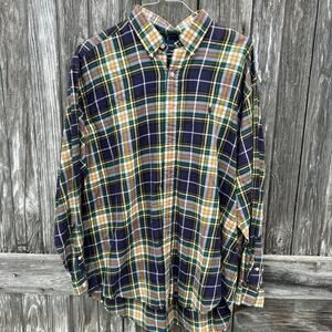 Men's Ralph Lauren Blake Plaid Long Sleeve Button-Down Shirt